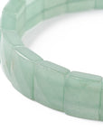 Bracciale sfaccettato in Pietra Avventurina verde - FORTUNA E NUOVE OPPORTUNITÀ