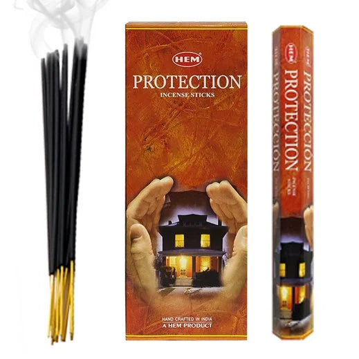 Hem Protection - Incenso indiano bastoncini fatti a mano Protezione - 20 stick