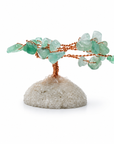 Decorative Stone Tree - Amethyst, Corniola, Adventurine and Rosa Quartz