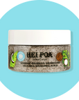 HEI POA GOMMAGE GOURMAND NOURISSANT - Scrub corpo con Olio di cocco bio, Cristalli di sale, Polpa e gusci di cocco