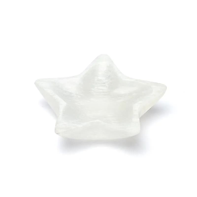 Ciotola a forma di stella in Selenite