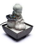 FONTANA D'ACQUA ZEN BUDDHA PICCOLO - Luce led integrata