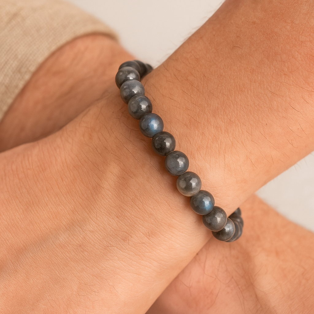 BRACCIALE IN LABRADORITE - Protezione e trasformazione