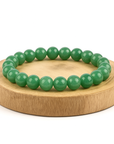 Chlorophilla elastic bracelet in green adventurine - realization of dreams