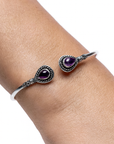 BRACCIALE CON AMETISTA - Calma e rilassamento