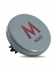 Muhà car rechargeable leather and fruits - car perfume determination and passion