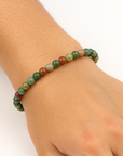 BRACCIALE IN AGATA INDIANA - Equilibrio ed evoluzione interiore
