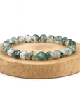Bracelet in Agata Tree 8mm - Growth and inner strength