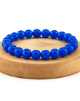 BRACCIALE IN AGATA BLU - Calma e comunicazione