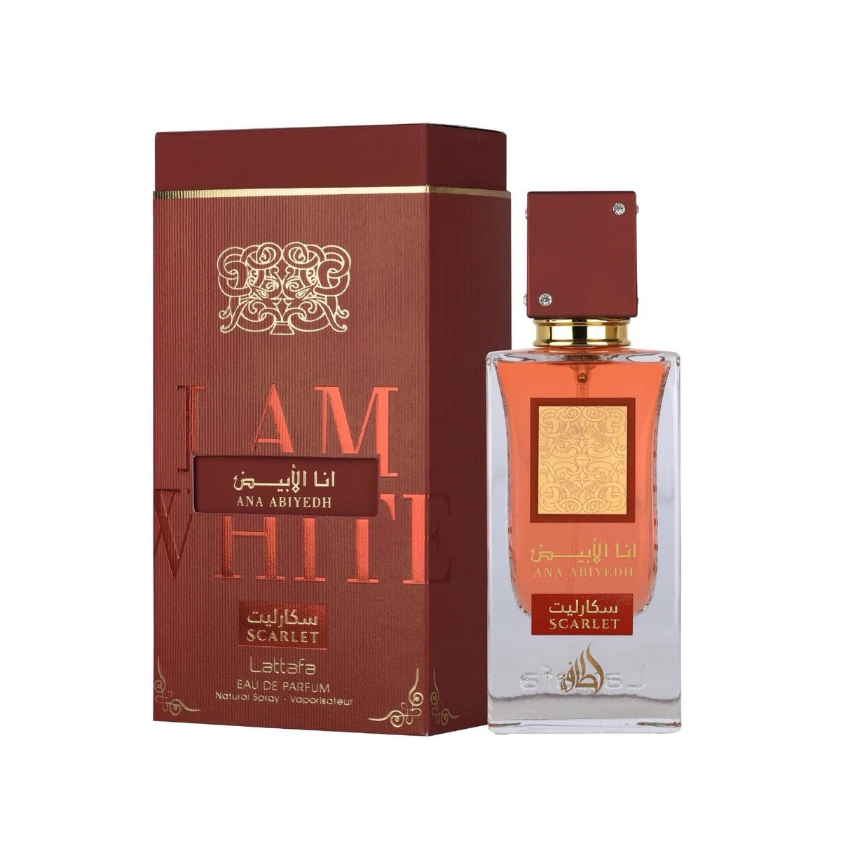 Lattafa ANA ABIYEDH SCARLET Profumo arabo - EDP spray 60ml