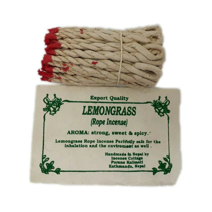 Incenso Nepalese in corda - Lemongrass