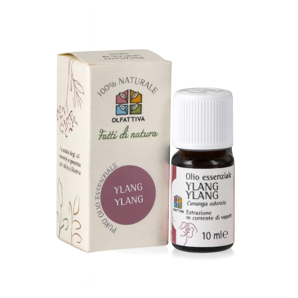Olfattiva olio essenziale cosmetico Ylang Ylang - Afrodisiaco e calmante