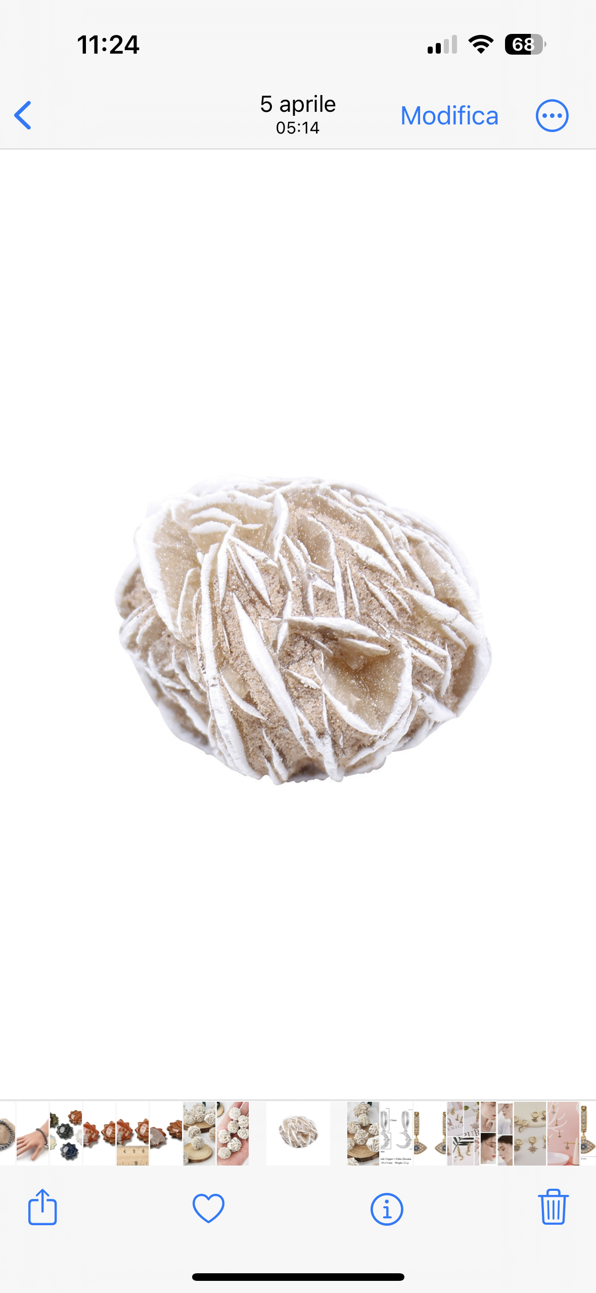 Rosa del Deserto Pietra - Mental clarity, roots and protection