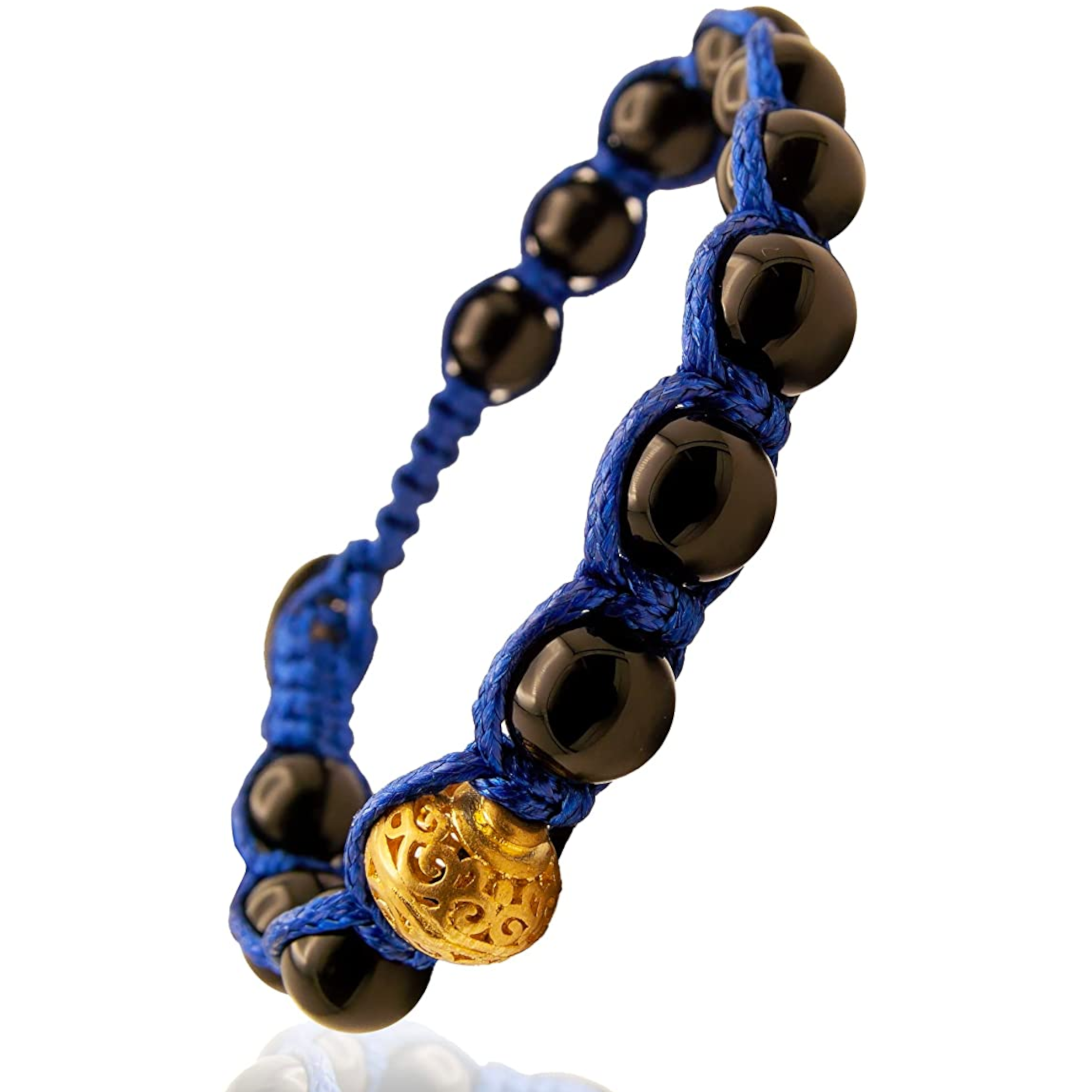 Samsara Tibetan Black Tibetan Bracelet - Shamballa Unisex
