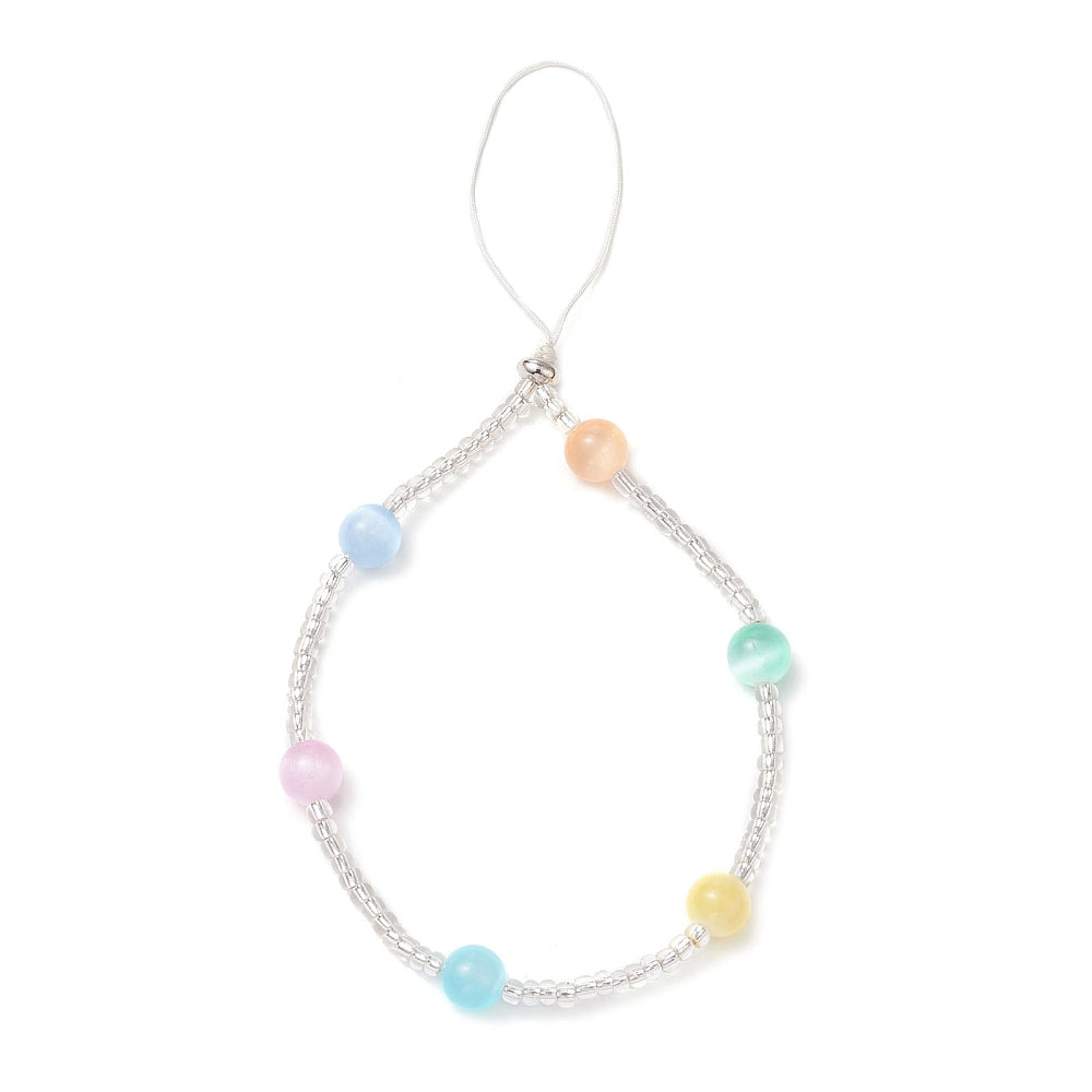 LACCETTO DA POLSO PER CELLULARE - Selenite colorata