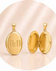 CIONDOLO 11:11 APRIBILE PLACCATO ORO 18k - Risveglio spirituale e allineamento