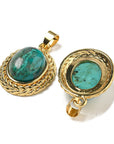 CIONDOLO INTRECCIO IN AMAZZONITE - Calma, comunicazione e armonia interiore