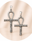 CIONDOLO CROCE ANKH OCCHIO DI HORUS - Protezione e buon auspicio