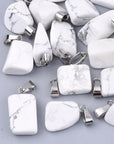 CIONDOLO IN HOWLITE BURATTATA - Calma, pazienza e rilassamento