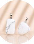 CIONDOLO IN HOWLITE BURATTATA - Calma, pazienza e rilassamento