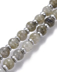 Collana pendente in Labradorite naturale
