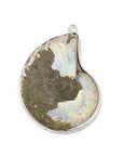 Necklace with downtown pendant - energy fossil