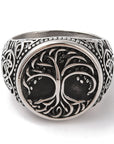 Sigillo tree ring of ancient silver life - measuring 9
