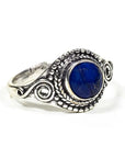 ANELLO VINTAGE IN LAPISLAZZULI - Saggezza, comunicazione e intuizione