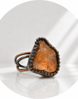ANELLO IN CITRINO NATURALE - Energia positiva, abbondanza e successo | Scopri su Clorophilla Shop