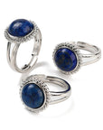 Lapislazzuli ring - adjustable