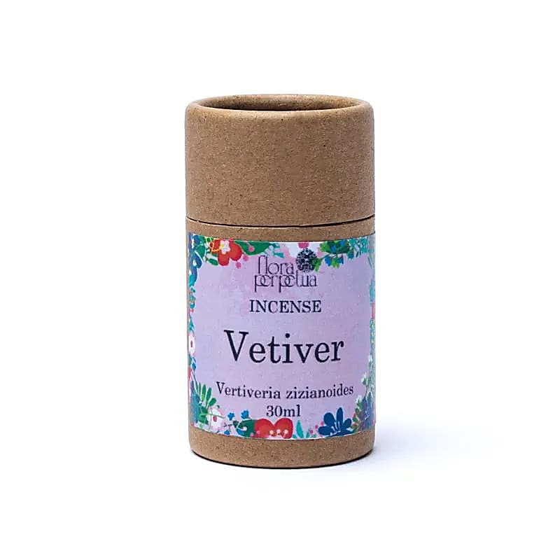Flora Perpetua Incenso 100% Naturale a Base di Erbe - Vetiver