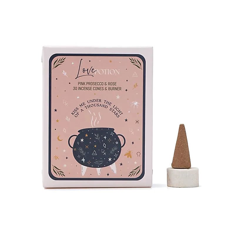 PureWorks Love Potation Incense in Coni Potion of Love - Prosecco Rosa and Rose