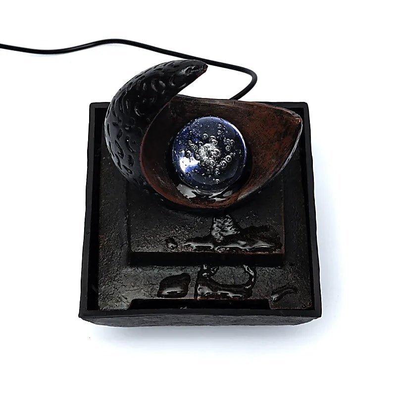 Zen water fountain with Luna - Integrated LED light