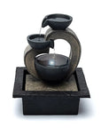 Water Fountain Heart Zen measures L - Integrated LED light