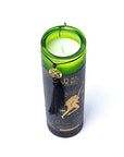 Divine Goddess Candela in vetro con Nappa - Gelsomino e Legno di Oud - clorophilla-shop