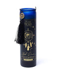 Boho Dreams Candela in vetro con Nappa - Mirra e Legno di Sandalo - clorophilla-shop