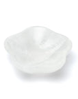 Piatto a forma di fiore in Selenite