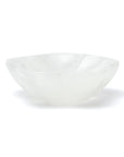 Piatto a forma di fiore in Selenite