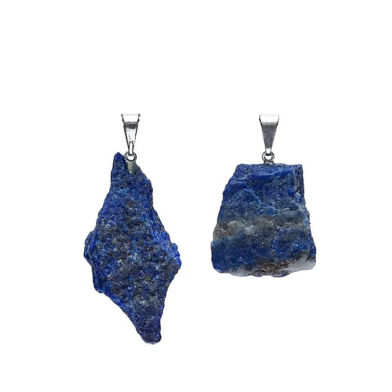 Ciondolo in Lapislazzuli grezzo - Equilibrio e Guarigione - clorophilla-shop