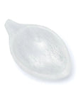 Piatto a forma di foglia in Selenite