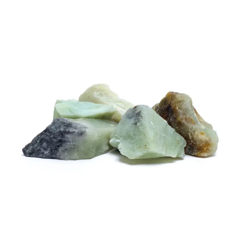 Serpentine stone new jade raw origin Brazil - emotional purification