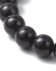 Bracciale Combo in Pietre Naturali: Tormalina, Labradorite e Selenite, Luna in Conchiglia