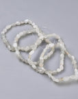 Bracciale in Pietra di Luna Bianca Naturale – Intuizione e Armonia Emotiva