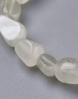 Bracciale in Pietra di Luna Bianca Naturale – Intuizione e Armonia Emotiva