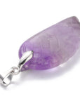 Ciondolo Ali in Ametista - stress e calma
