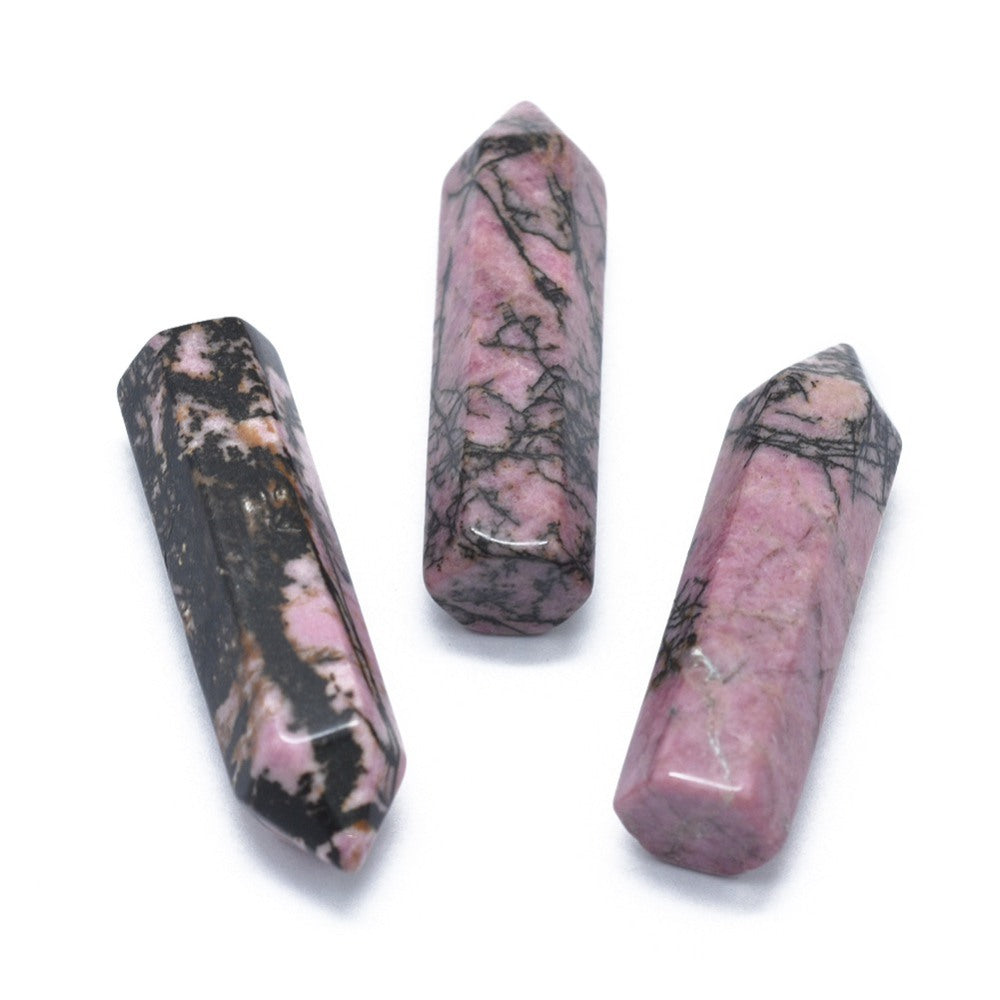 RODONITE Naturale - mini obelisco, protettiva e armonizzante.