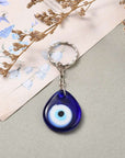 Portachiavi OCCHIO DI NAZAR in resina - Protezione malocchio e portafortuna