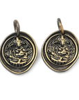 Ciondolo Ganesh in Ottone Bronzo Antico – Amuleto Spirituale