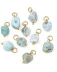 Ciondolo Mini in Pepita di Larimar Naturale - Serenità ed equilibrio