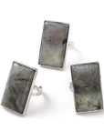 ANELLO LABRADORITE regolabile - forza interiore e protezione